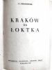 KRAKÓW ZA ŁOKTKA - Józef I. Kraszewski